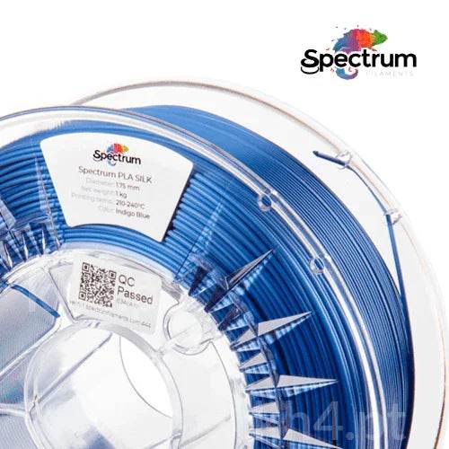 PLA SILK 1kg Indigo Blue – Azul escuro Acetinado 1.75mm - SPECTRUM FILAMENTS - Criaconsensos - Serviços Gráficos e Publicidade