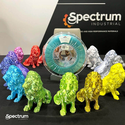 PLA SILK 1kg Sapphire blue - Azul Safira Acetinado 1.75mm - SPECTRUM FILAMENTS - Criaconsensos - Serviços Gráficos e Publicidade