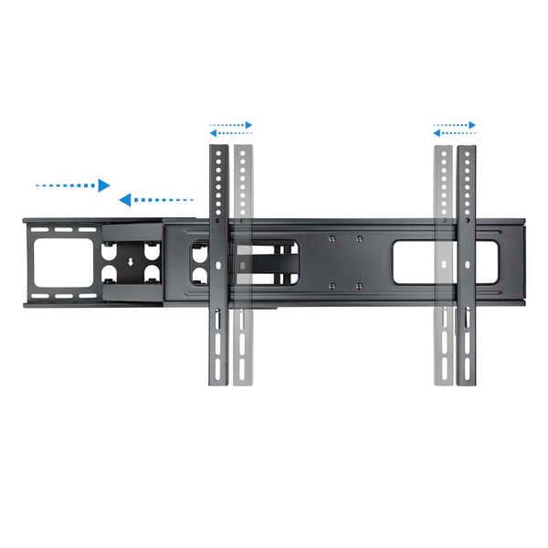 Suporte de parede Tooq com braço articulado duplo para TV de 37