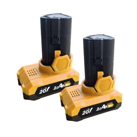 Blim Berbequim Percutor a Bateria 20V 2Ah – Inclui 2 Baterias – 32Nm de Binário Máximo – 2 Velocidades 0 - 400/0 - 1500rpm – Cor Amarelo