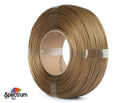 REFILL PLA PREMIUM HIGH SPEED 1 Kg GOLD 1.75MM - SPECTRUM FILAMENTS