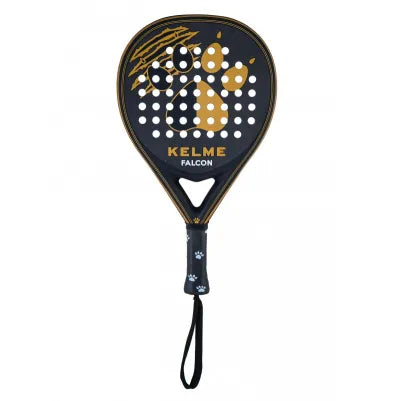 Kelme Falcon Pala de Padel - Forma em Lágrima - Quadro e Superfície 100% Carbono - Núcleo Eva Compressed - Design Mate