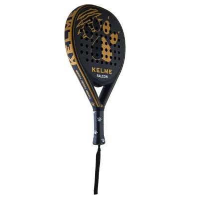 Kelme Falcon Pala de Padel - Forma em Lágrima - Quadro e Superfície 100% Carbono - Núcleo Eva Compressed - Design Mate