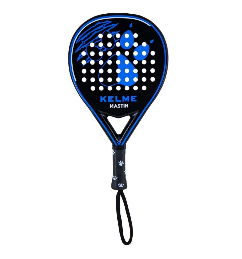 Kelme Mastin Pala de Padel - Forma Mista - Quadro e Superfície 100% Fibra de Vidro - Núcleo de Goma Eva