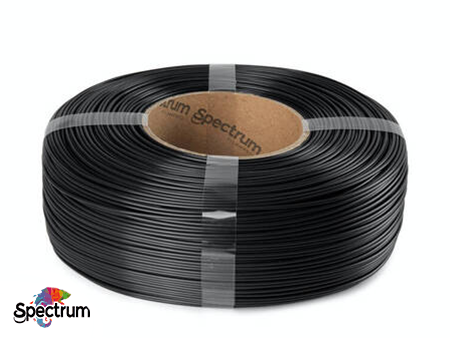 REFILL PLA PREMIUM HIGH SPEED 1 Kg DEEP BLACK 1.75MM - SPECTRUM FILAMENTS