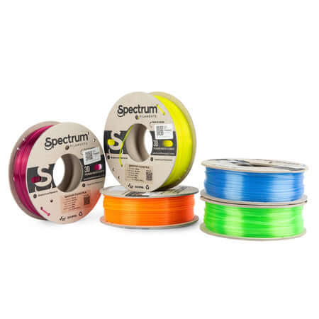 5 PACK PLA CRYSTAL 5X0.25kg - SPECTRUM FILAMENTS