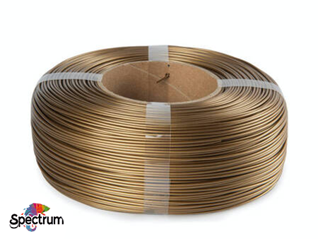 REFILL PLA PREMIUM HIGH SPEED 1 Kg GOLD 1.75MM - SPECTRUM FILAMENTS