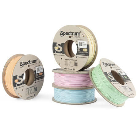 5 PACK PLA PASTEL 5X0.25kg - SPECTRUM FILAMENTS