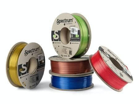 5 PACK PLA SILK 5X0.25kg - SPECTRUM FILAMENTS Criaconsensos - Serviços Gráficos e Publicidade