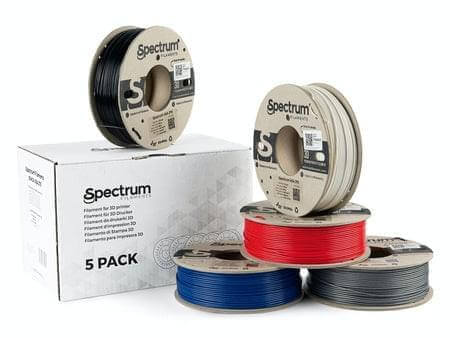 5PACK ASA 275 5X0.25kg - SPECTRUM FILAMENTS Criaconsensos - Serviços Gráficos e Publicidade