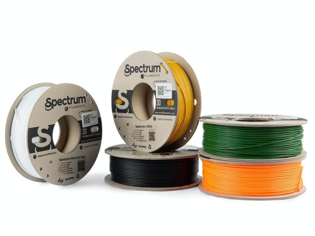 5PACK MATERIAL MIX#2 - 5X0.25kg - SPECTRUM FILAMENTS Criaconsensos - Serviços Gráficos e Publicidade