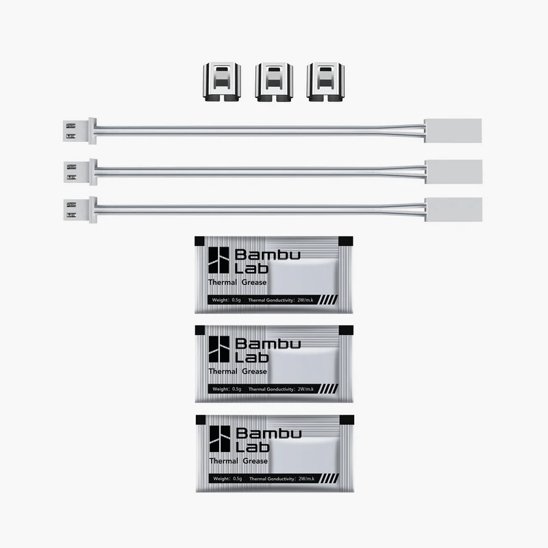 Resistência de Cerâmica (3 unid)- Série X1 - Bambu Lab