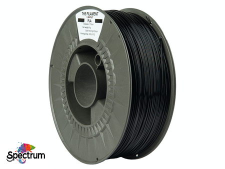 THE FILAMENT PLA  1 Kg MIDNIGHT BLACK 1.75MM - SPECTRUM FILAMENTS