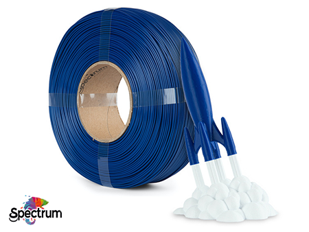 REFILL PLA PREMIUM HIGH SPEED 1 Kg NAVY BLUE 1.75MM - SPECTRUM FILAMENTS