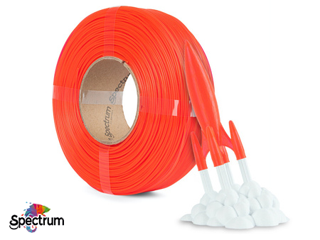 REFILL PLA PREMIUM HIGH SPEED 1 Kg NEO RED 1.75MM - SPECTRUM FILAMENTS