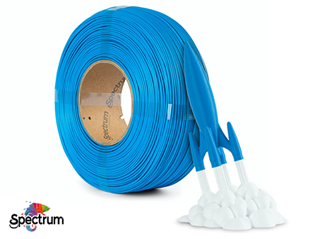 REFILL PLA PREMIUM HIGH SPEED 1 Kg PACIFIC BLUE 1.75MM - SPECTRUM FILAMENTS