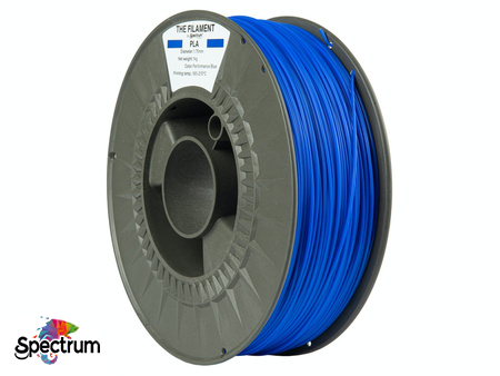 THE FILAMENT PLA  1 Kg PERFORMANCE BLUE 1.75MM - SPECTRUM FILAMENTS