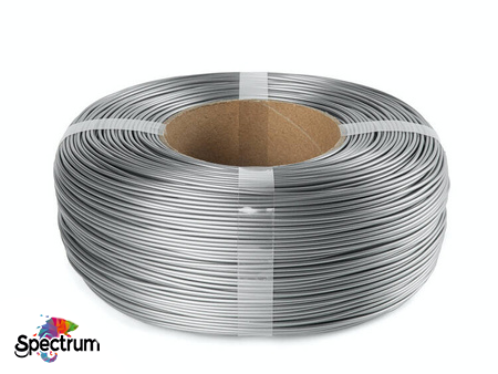 REFILL PLA PREMIUM HIGH SPEED 1 Kg SILVER STAR 1.75MM - SPECTRUM FILAMENTS