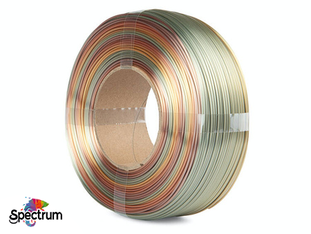 REFILL PLA SILK Rainbow 1kg  ANCIENT 1.75mm - SPECTRUM FILAMENTS