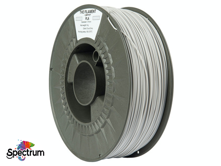 THE FILAMENT PLA  1 Kg CLOUD GREY 1.75MM - SPECTRUM FILAMENTS