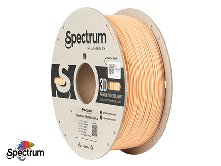 PLA PASTEL 1 Kg APRICOT ORANGE 1.75MM - SPECTRUM FILAMENTS