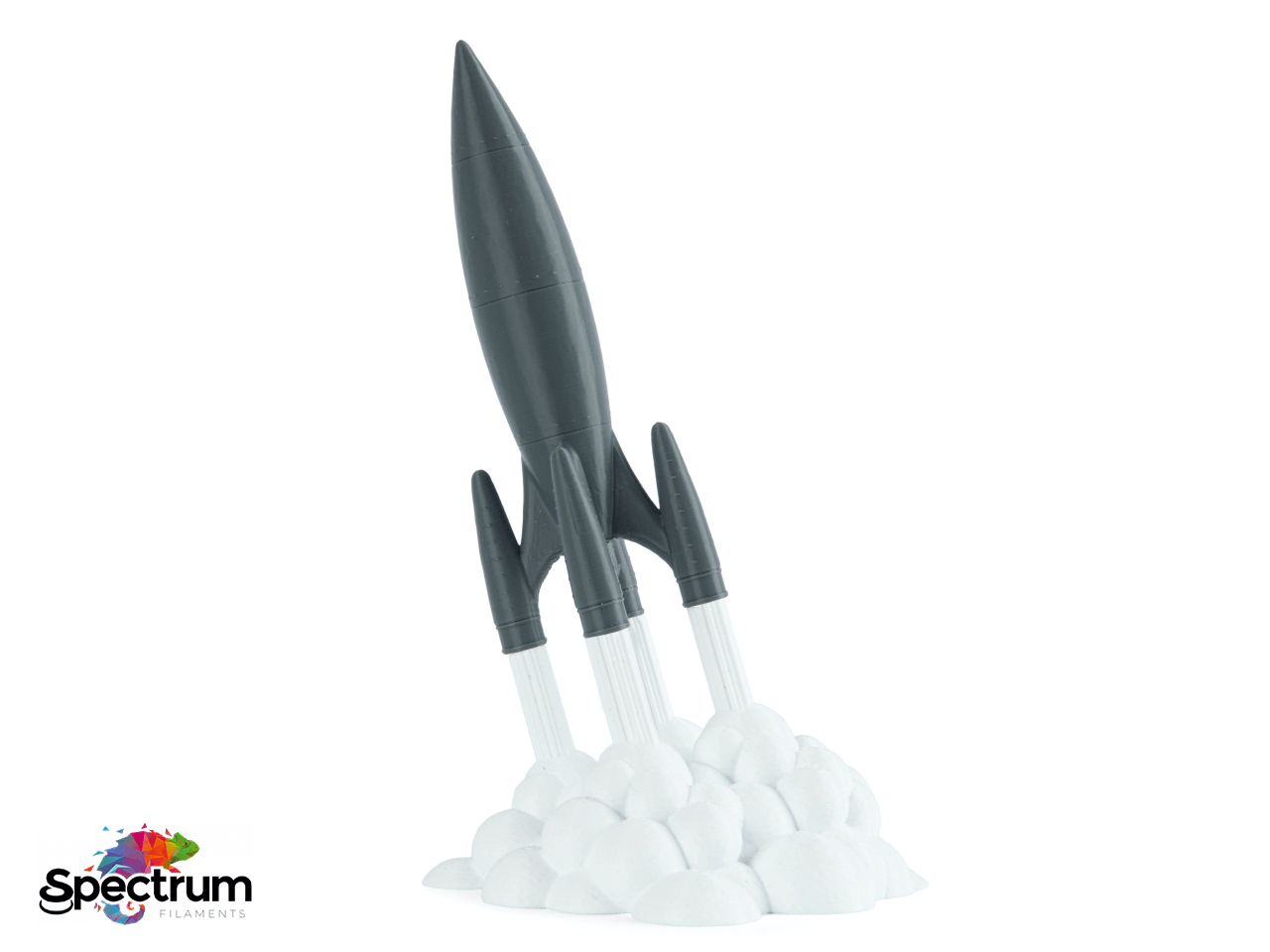 PLA PREMIUM HIGH SPEED 1 Kg DARK GREY 1.75MM - SPECTRUM FILAMENTS