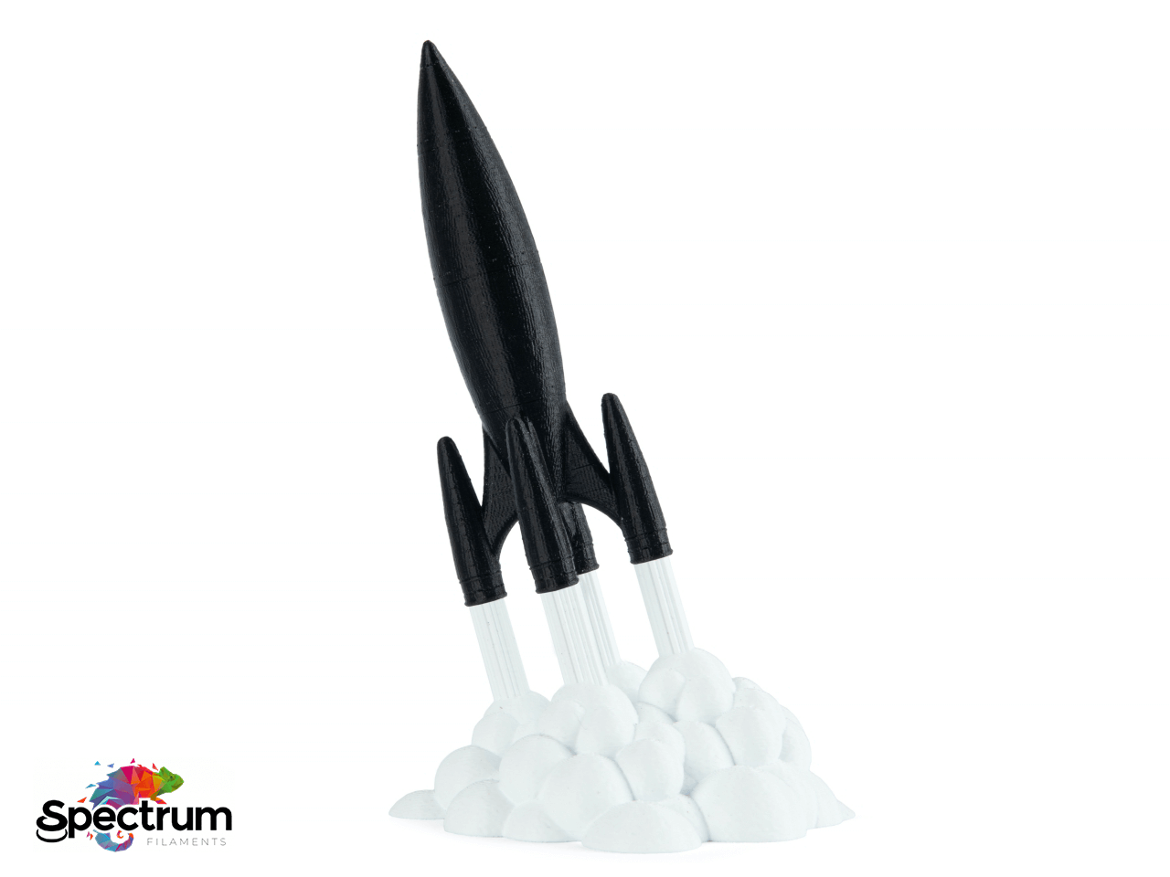 PLA PREMIUM HIGH SPEED 1 Kg DEEP BLACK 1.75MM - SPECTRUM FILAMENTS