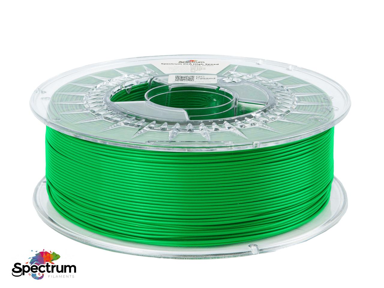 PLA PREMIUM HIGH SPEED 1 Kg GRASS GREEN 1.75MM - SPECTRUM FILAMENTS