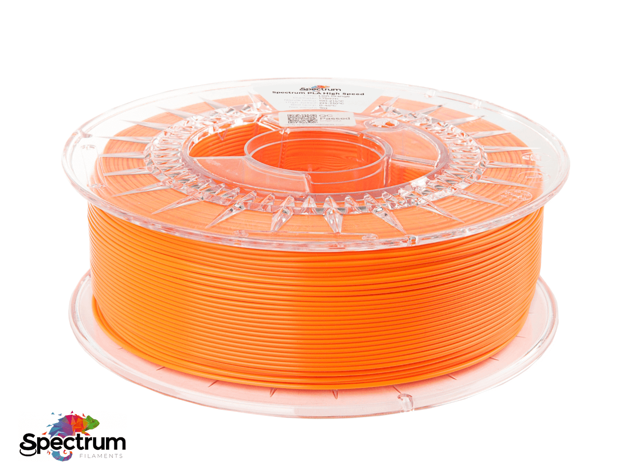 PLA PREMIUM HIGH SPEED 1 Kg LION ORANGE 1.75MM - SPECTRUM FILAMENTS