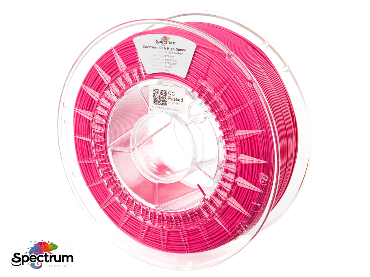 PLA PREMIUM HIGH SPEED 1 Kg PINK PANTHER 1.75MM - SPECTRUM FILAMENTS