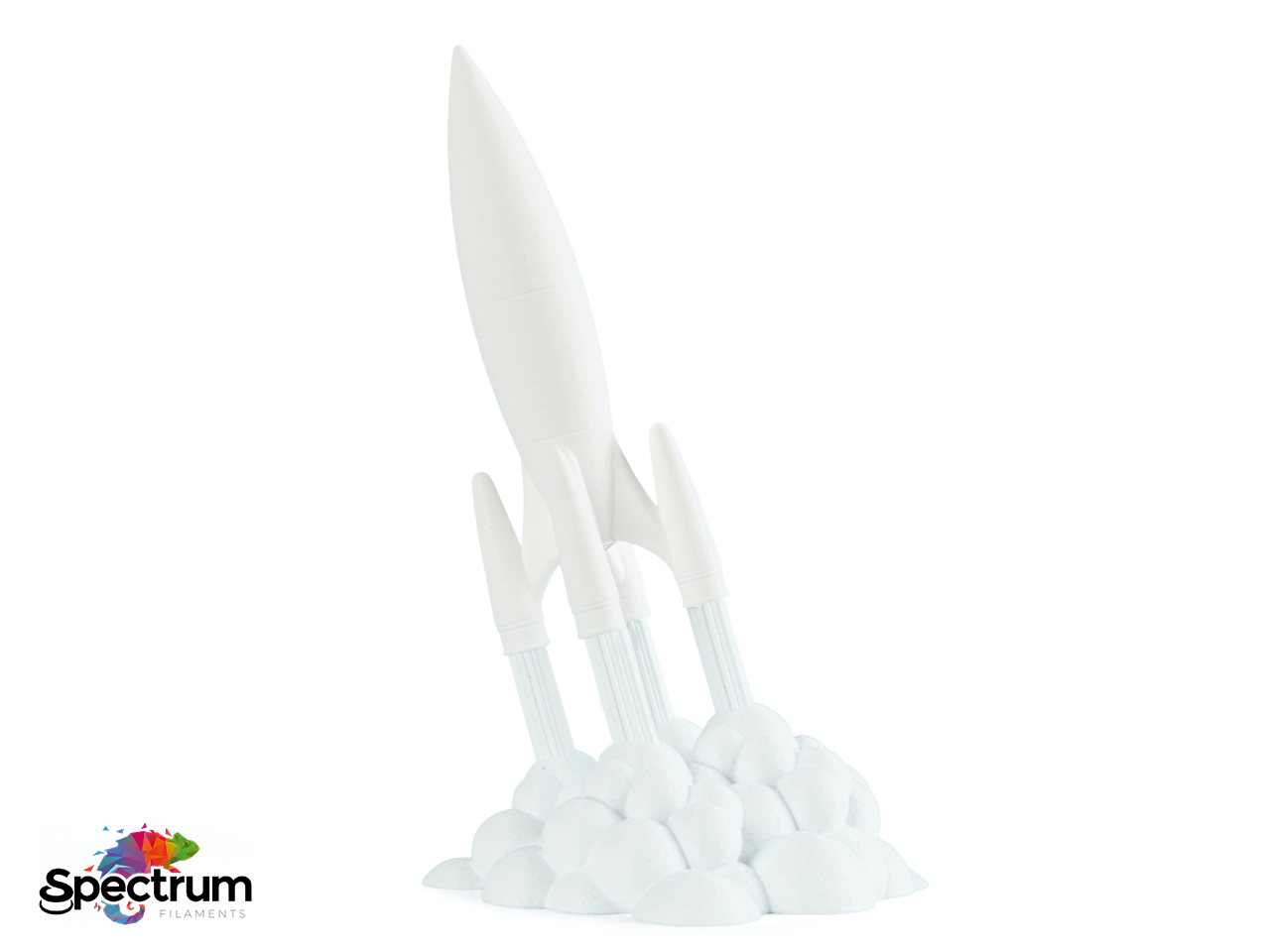 PLA PREMIUM HIGH SPEED 1 Kg SIGNAL WHITE 1.75MM - SPECTRUM FILAMENTS