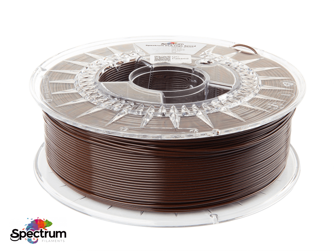 PLA PREMIUM HIGH SPEED 1 Kg WALNUT BROWN 1.75MM - SPECTRUM FILAMENTS