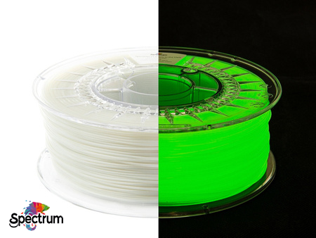 ASA 275 1 Kg GLOW IN THE DARK YELLOW GREEN 1.75MM - SPECTRUM FILAMENTS