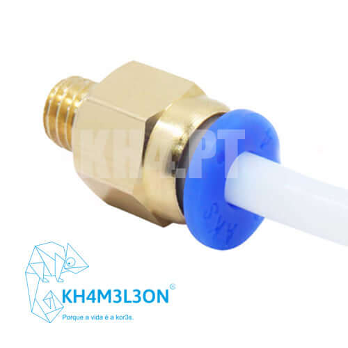 PC4-M6 CONECTOR PNEUMÁTICO PARA TUBO PTFE QUICK PUSH-IN Criaconsensos - Serviços Gráficos e Publicidade