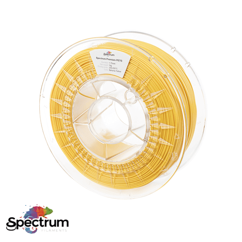 PETG PREMIUM 1kg BAHAMA YELLOW 1.75MM - SPECTRUM FILAMENTS Criaconsensos - Serviços Gráficos e Publicidade