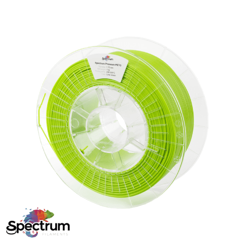 PETG PREMIUM 1kg LIME GREEN 1.75MM - SPECTRUM FILAMENTS Criaconsensos - Serviços Gráficos e Publicidade