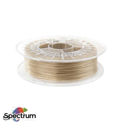 PLA GLITTER 500g CLEAR GOLD 1.75MM - SPECTRUM FILAMENTS Criaconsensos - Serviços Gráficos e Publicidade