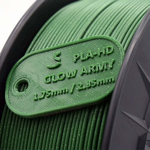 PLA HD 1Kg GLOW ARMY COMNPARTICULAS - VERDE GLITTER – WINKLE Criaconsensos - Serviços Gráficos e Publicidade