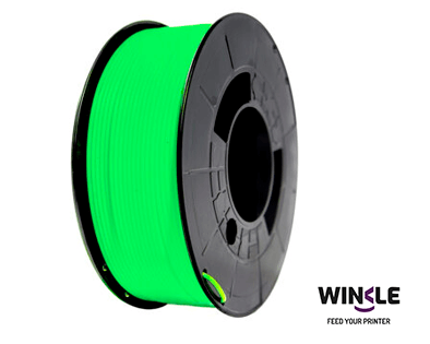 PLA HD-LD 1KG VERDE FOSFORESCENTE GLOW IN THE DARK - BRILHA NO ESCURO – WINKLE Criaconsensos - Serviços Gráficos e Publicidade