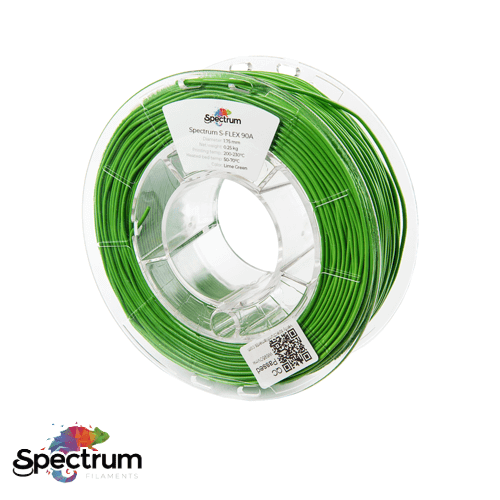 S-FLEX 90A 250g LIME GREEN - SPECTRUM FILAMENTS Criaconsensos - Serviços Gráficos e Publicidade